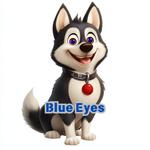 hiroyuki.s (hiro-white)さんのシベリアンハスキーをイメージキャラクターとしたロゴへの提案