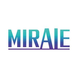 perles de verre (perles_de_verre)さんの未来教育株式会社の企業ロゴ。「MIRAIE」　をブランドロゴとし、その文字の中のＡＩを色変化への提案