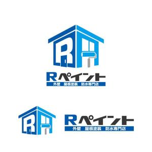 perles de verre (perles_de_verre)さんの戸建て塗装事業【Rペイント】のロゴへの提案