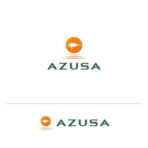 suz_graphic (suz_graphic)さんの新ルアーブランド「AZUSA」のブランドロゴ作成依頼への提案
