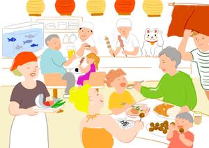 shinowazury (shinowazury)さんの米国展開予定の日本食レストランのイラストイメージへの提案