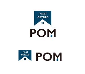 hamingway (hamingway)さんの不動産会社『POM』のロゴ作成への提案