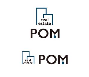 hamingway (hamingway)さんの不動産会社『POM』のロゴ作成への提案