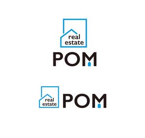 hamingway (hamingway)さんの不動産会社『POM』のロゴ作成への提案
