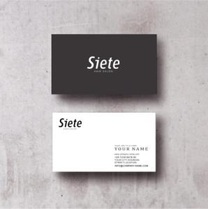 ringo6220 (ringo6220)さんの美容室「Siete」のロゴへの提案