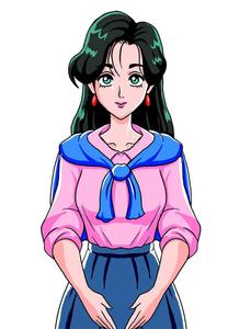 お絵描きカーネル (colonel-design-offic)さんのネオレトロ（ニューレトロ）な作風の、親子人物イラストへの提案