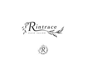 GERAWORKS (GERAWORKS)さんのヘアサロン「Rintrace」のロゴへの提案