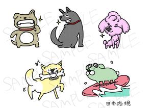 田中浩規 (5fb67ce195371)さんの『歯科医院』で使用する犬をモチーフとしたキャラクターへの提案