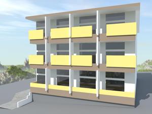 K-studios (cosmic29)さんのマンションの外観改装デザインへの提案