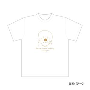 t_hoshikuzu (thoshikuzu)さんのゴールデンレトリバーのTシャツデザインへの提案