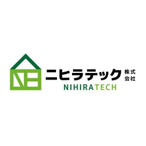 TOMO_DESIGN (thoshikuzu)さんの北海道帯広市を拠点に法人・個人向けに建築板金業を営む「ニヒラテック株式会社」のロゴへの提案