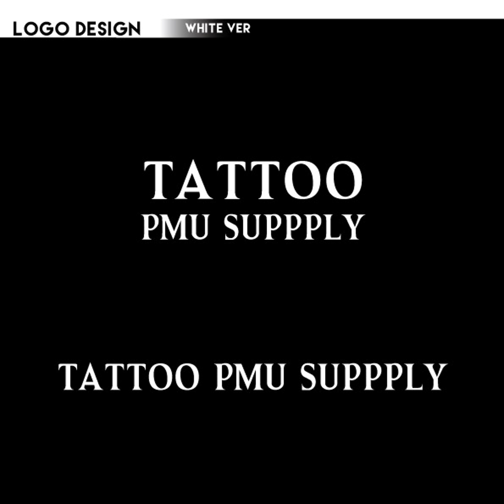 TATOO PMU SUPPLYの会社（店舗）ロゴを募集しています