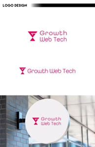 FUJI (fuzifuzi)さんのビジネスコミュニティ「Growth Web Tech」のロゴへの提案