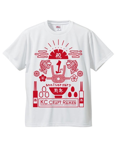 イガラシナミ (nami_iga)さんのアメリカ　KC Craft Ramen  1周年記念　Tシャツデザインコンペティションへの提案