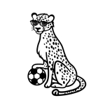 sachi (sachi-365)さんのサッカーブランドcrazy soccoerのキャラクター（チーター）のデザインへの提案