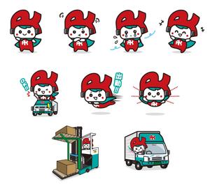 sachi (sachi-365)さんの大阪にある物流会社のキャラクターデザイン作成！への提案