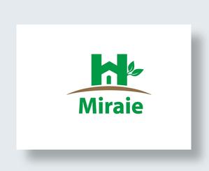 IandO (zen634)さんの不動産売買業者、株式会社ミライエ不動産販売、Miraie、のロゴへの提案