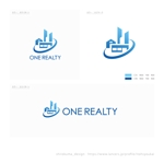 shirokuma_design (itohsyoukai)さんの商業用不動産ITサービス「ONE REALTY」のロゴへの提案