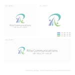 shirokuma_design (itohsyoukai)さんの会社ロゴ「リタ・コミュニケーションズ株式会社」利他の精神を社名に取り入れた人材コンサル会社ロゴへの提案