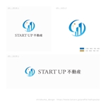 shirokuma_design (itohsyoukai)さんの不動産業「スタートアップ不動産」のロゴへの提案
