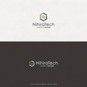 shirokuma_design (itohsyoukai)さんの北海道帯広市を拠点に法人・個人向けに建築板金業を営む「ニヒラテック株式会社」のロゴへの提案