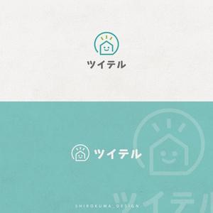 shirokuma_design (itohsyoukai)さんの不動産賃貸業「株式会社ツイテル」のロゴへの提案