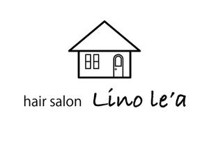 HARU DESIGN  (HARU16)さんの美容室のロゴ！！　hair salon Lino le'aへの提案