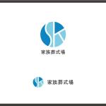 Cosmic design (cosmic_design)さんの葬儀社「SK」「家族葬式場」という文字が入っているロゴへの提案