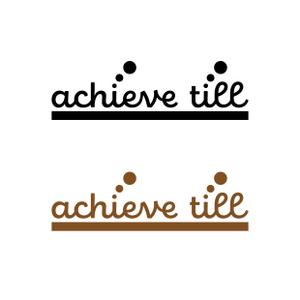 Fowmas.Design (fowmas_23)さんの美容室「achieve till」のロゴ制作依頼＋記念エコバッグロゴ制作依頼への提案