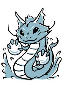 まのあやか (bipomaru)さんのトローリングチーム　Team Dragon のイラストへの提案