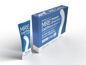思案グラフィクス (ShianGraphics)さんのペット用サプリメント「MRE Cat Pro」パッケージデザインへの提案