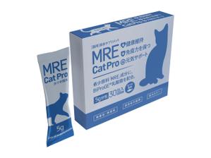 思案グラフィクス (ShianGraphics)さんのペット用サプリメント「MRE Cat Pro」パッケージデザインへの提案
