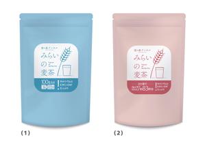 思案グラフィクス (ShianGraphics)さんの「歯医者さんが作った粉末麦茶」のパッケージデザイン募集への提案