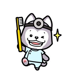 しみしみ (itimatu5label)さんの『歯科医院』で使用する犬をモチーフとしたキャラクターへの提案