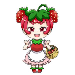 しみしみ (itimatu5label)さんのイチゴ農場「ヨッシャァ駒ヶ根」のマスコットキャラクターへの提案