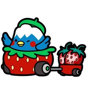 しみしみ (itimatu5label)さんのイチゴ農場「ヨッシャァ駒ヶ根」のマスコットキャラクターへの提案
