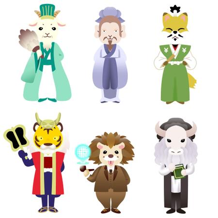 しみしみ (itimatu5label)さんの「コンサルティングの窓口」の専門家キャラクターデザインへの提案