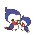しみしみ (itimatu5label)さんの福岡で新規開業する小児科の「つばめの親子」のキャラクターデザインへの提案