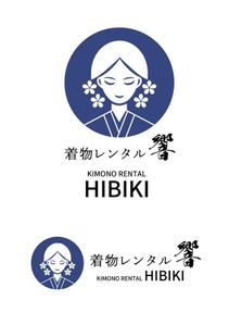 arie (arie7)さんのKIMONO RENTAL HIBIKIのロゴ制作への提案
