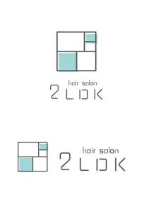 arie (arie7)さんの美容室「2LDK」のロゴへの提案