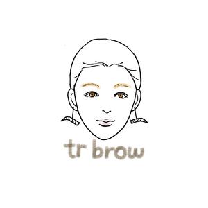 寿限無 (qp445)さんの眉毛サロン『tr brow』のロゴイラスト募集への提案