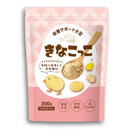 MURAKAMI DESIGN (izirimushi)さんの「子供向け きな粉」のパッケージデザインへの提案