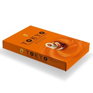 MURAKAMI DESIGN (izirimushi)さんの東京みやげ【東京キャラメルチョコバウム】包装紙デザインのご依頼への提案