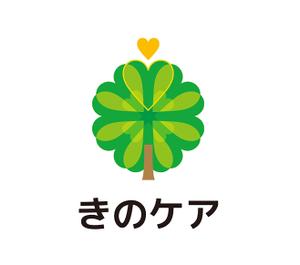 ben123deさんの合同会社「きのケア」のロゴへの提案