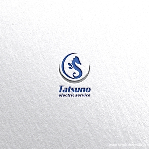 tsugami design (tsugami130)さんの株式会社タツノ電設 電気工事会社 タツノオトシゴ への提案
