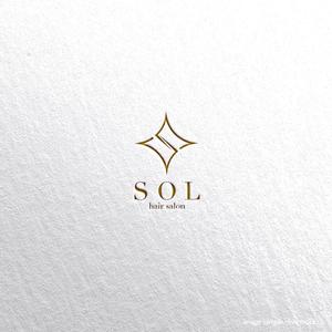 tsugami design (tsugami130)さんの美容室　SOL ロゴへの提案