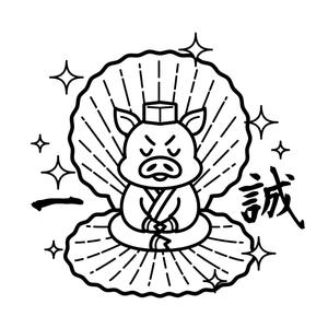 くま (bear0505)さんのまつやま帆立豚骨ラーメン　一誠のキャラクターへの提案