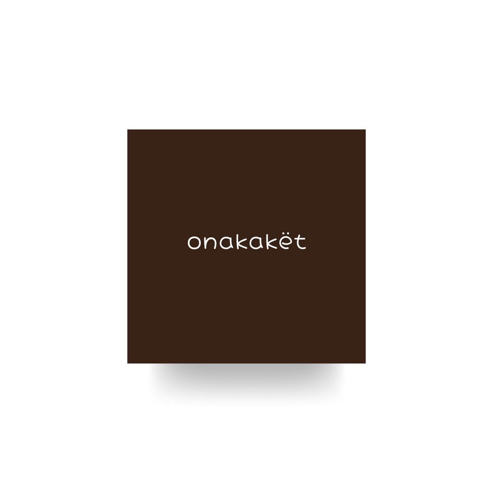 ガーゼケットブランド「onakaket」のロゴ