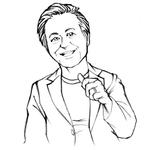 mamikaru (mamikaru)さんの似顔絵の作成（線画、ご提案時はラフスケッチでOK）への提案