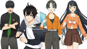 松村紗輝 (matchun)さんのキャリアのある男性と女性の腰上イラスト作成（２点）への提案